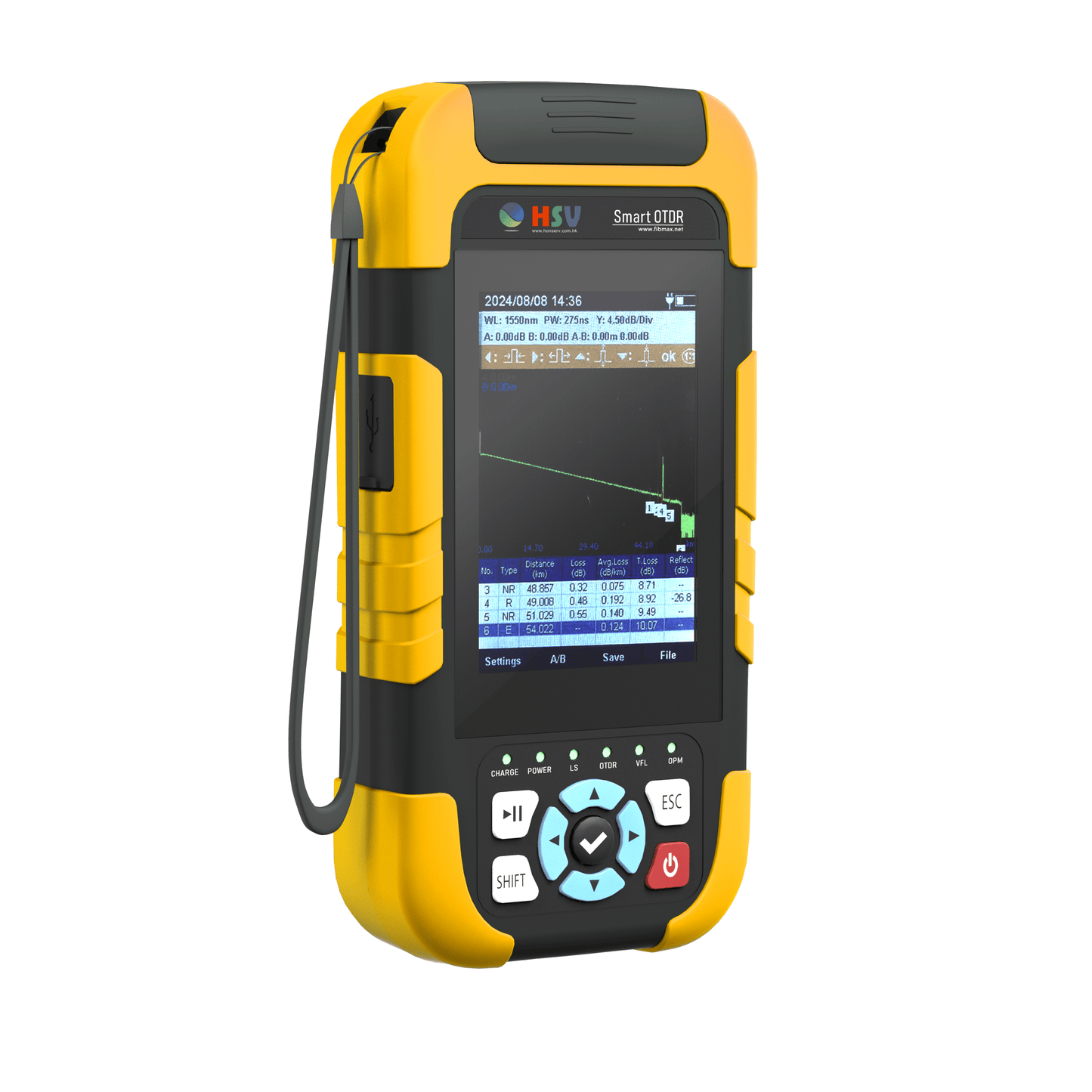 HSV-110D Portable Multi-Function OTDR - fusion splicer,splicing machine,otdr,fiber tool kits-TEKCN fusion splicer