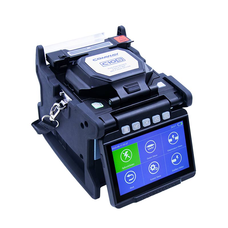 Best fusion splicer COMWAY C10S V2 core alignment fusion splicer - fusion splicer,splicing machine,otdr,fiber tool kits-TEKCN fusion splicer