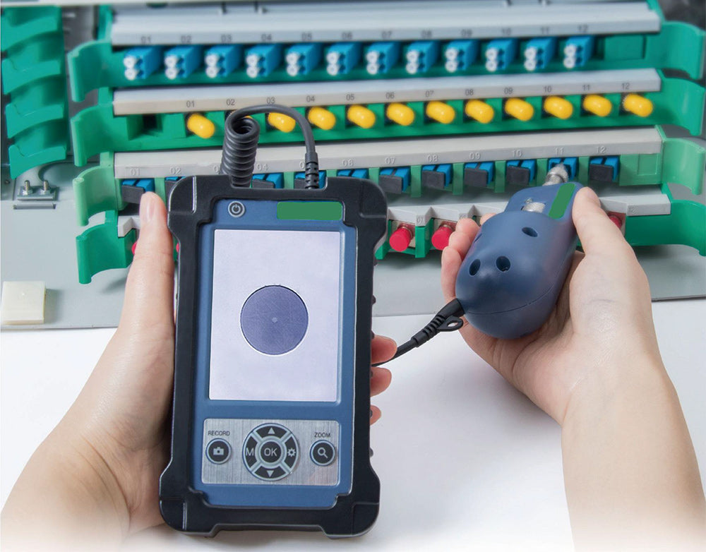 Fiber Inspection Probe Cleaning Kits TC-400 Fiber Optic Cleaner Pen Connector Cleaning Cassette - fusion splicer,splicing machine,otdr,fiber tool kits-TEKCN fusion splicer