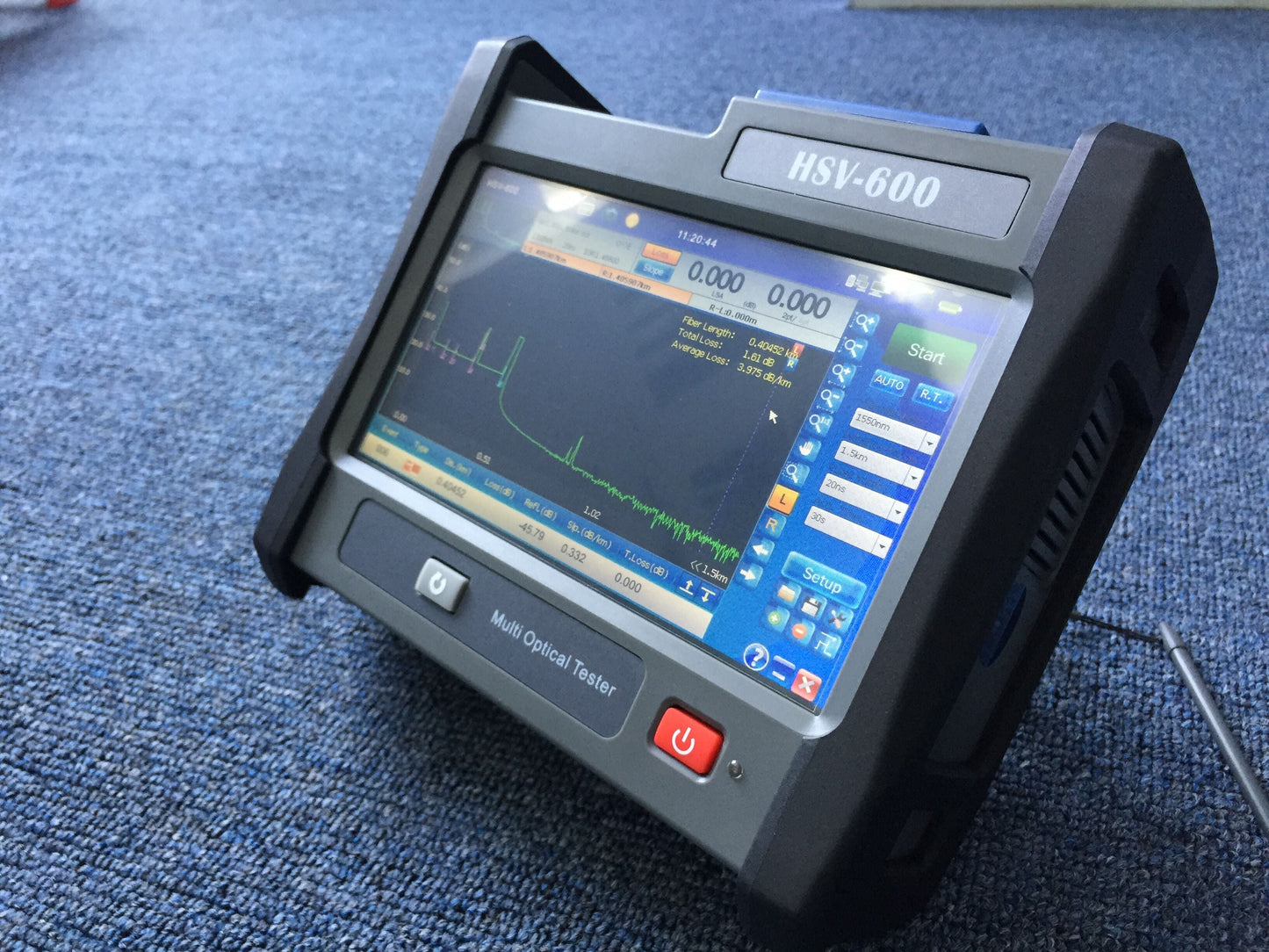 HSV-610 OTDR 1310/1550nm 32/30dB SM OTDR - COMWAY TECHNOLOGY