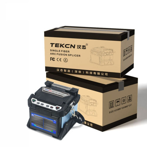 TEKCN TC-600M Ribbon Fusion Splicer | 2-12 Core Ribbon Fiber Splicing Machine