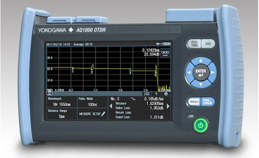 YOKOGAWA OTDR AQ1000 1310/1550nm 32/30dB AQ1000 Optical Time Domain Reflectometer - fusion splicer,splicing machine,otdr,fiber tool kits-TEKCN fusion splicer