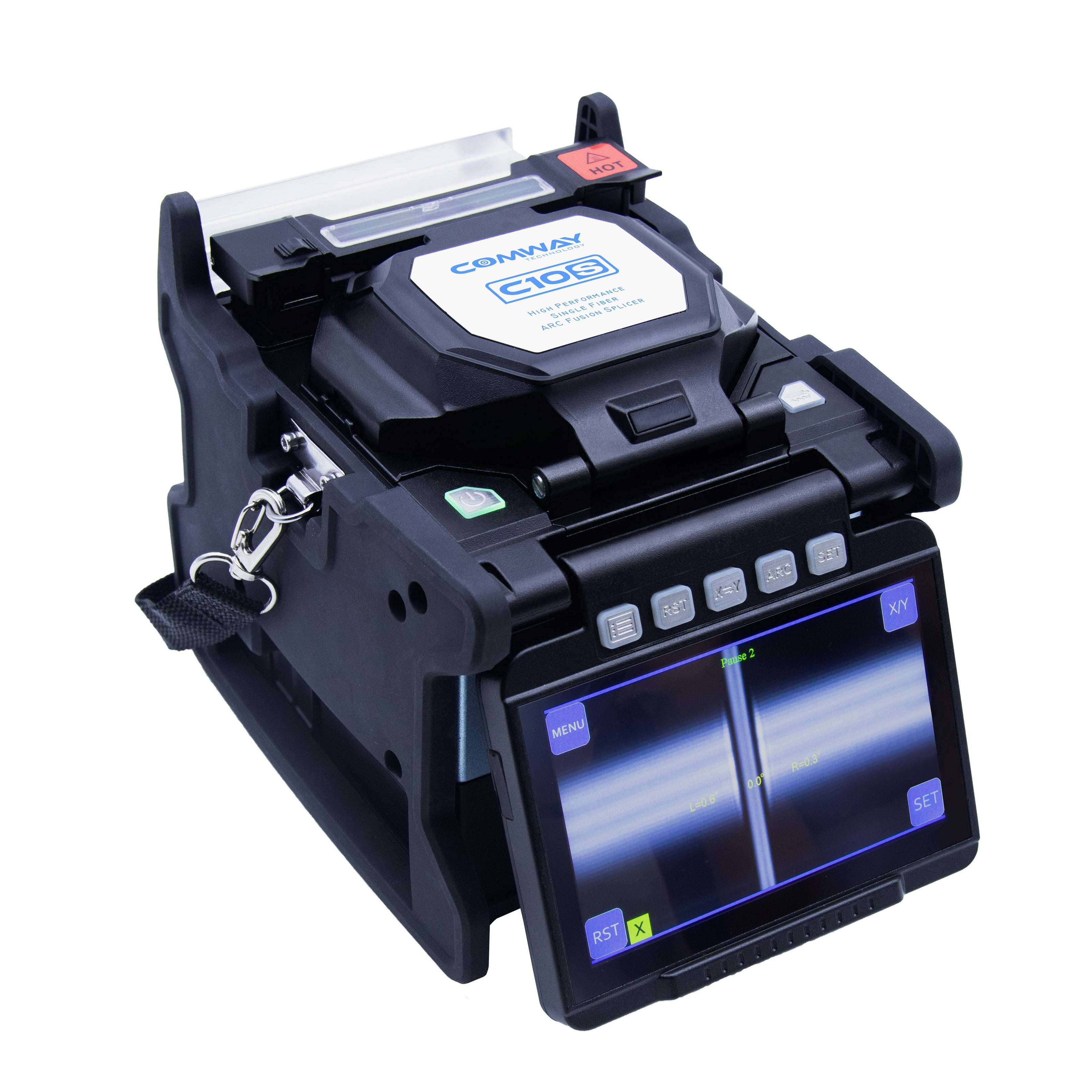 Best fusion splicer COMWAY C10S V2 core alignment  fusion splicer - fusion splicer,splicing machine,otdr,fiber tool kits-TEKCN fusion splicer