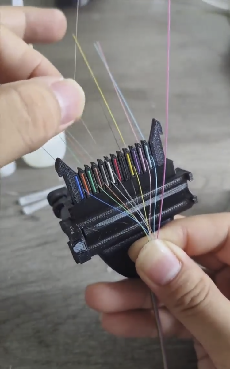 Fiber Ribbonizing Tool  Single Core to Ribbon Fiber Converter (12 & 16 Cores)