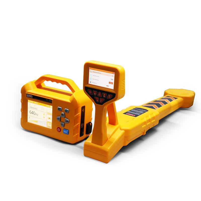 TEKCN TC-700 Cable & Pipe Locator | Underground Pipeline Detector for Fiber & Utility Lines